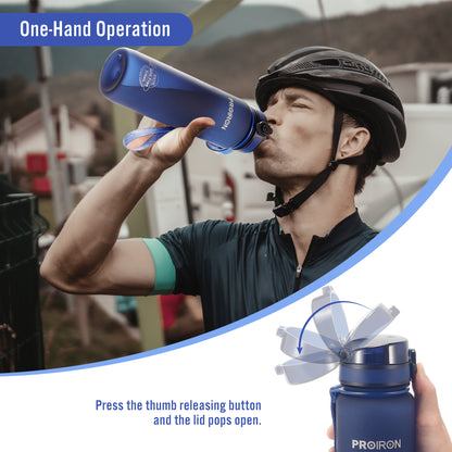 BPA-freie Sportwasserflasche mit Filter und Protein Shaker Ball 250ml 
