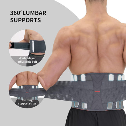 PROIRON Rückenstütze, Rückenstützgürtel für Lindert Schmerzen
